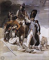 Wounded Soldiers Retrating from Russia, c. 1814, gericault