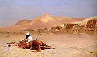 The Arab and his Steed, 1872, gerome
