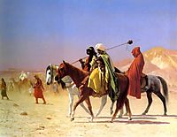 Arabs Crossing the Desert, 1870, gerome