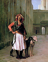 Arnaut of Cairo, 1871, gerome