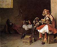 Bashi­Bazouk Singing, 1868, gerome