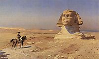 Bonaparte Before the Sphinx, 1868, gerome