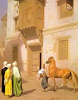 Cairene Horse Dealer, 1867, gerome