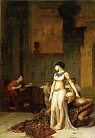 Cleopatra and Caesar, 1886, gerome