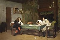 A Collaboration Corneille and Moliere, 1873, gerome