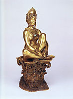 Corinthe, A Seated Female Nude, 18, gerome
