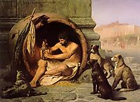 Diogenes, 1860, gerome