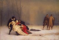 The Duel after the Masquerade, 1859, gerome
