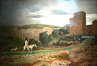 Entry of the Christ in Jerusalem, 1897, gerome