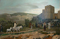 Entry of the Christ in Jerusalem, 1897, gerome