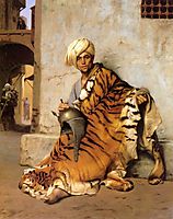 Pelt Merchant of Cairo, 1869, gerome