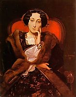 Portrait of a Lady, 1851, gerome