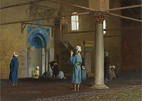 Prayer in the Mosque, gerome