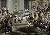 Reception of Le Grand Condé at Versailles, 1878, gerome