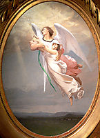 A Soul Taken away by an Angel , 1853, gerome