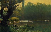 Summer Afternoon on a Lake, 1895, gerome
