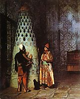 Waiting for an Audience, 1881, gerome