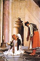 Young Greeks at the Mosque, 1865, gerome