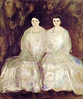 The Fey Sisters (Karoline & Pauline), 1905, gerstl