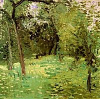 Flowering Meadow with Trees, 1907, gerstl