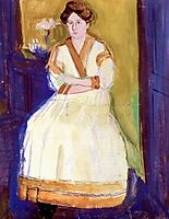 Mathilde Schoenberg II, 1907, gerstl