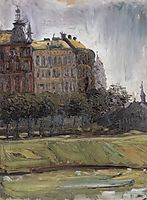 On the Danube Canal, 1907, gerstl