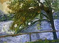 Tree on Lake Traun, 1907, gerstl