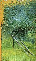 Tree with Ladder, 1907, gerstl