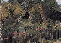 View of the park, 1908, gerstl