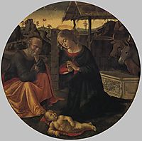 Adoration of the Child, ghirlandaio