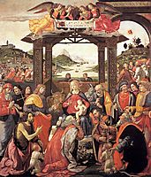 The Adoration of the Magi, 1488, ghirlandaio