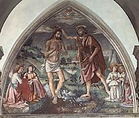 Baptism of Christ, c.1473, ghirlandaio