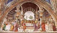 Herod-s Banquet, 1490, ghirlandaio