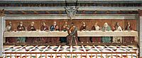Last Supper, 1476, ghirlandaio