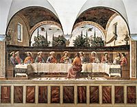 Last Supper, c.1486, ghirlandaio