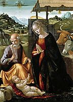 The Nativity, c.1492, ghirlandaio