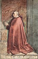 Portrait of Francesco Sassetti, 1483, ghirlandaio