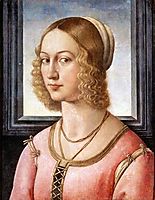 Portrait of Giovanna Tornabuoni, c.1488, ghirlandaio