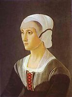 Portrait of Lucrezia Tornabuoni, ghirlandaio
