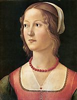 Portrait of a Young Woman, ghirlandaio