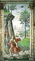 St. John the Baptist in the Desert, 1490, ghirlandaio