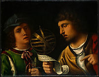 Giovanni Borgherini and His Tutor, giorgione