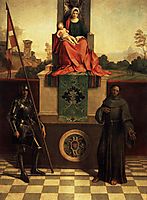 Madonna and Child with Saints Liberale and Francis (The Castelfranco Madonna), 1505, giorgione