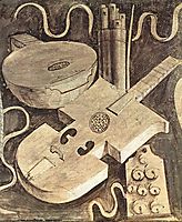 Musical instruments (music), 1510, giorgione