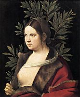 Portrait of a Young Woman (Laura), 1506, giorgione