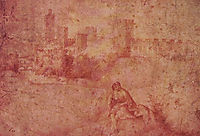 View of Castelfranco and shepherd , giorgione