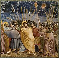 The Arrest of Christ (Kiss of Judas), c.1306, giotto