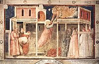 Ascension of the Evangelist, 1320, giotto