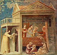 The Birth of the Virgin, giotto