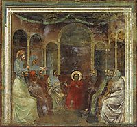 Christ among the Doctors, c.1306, giotto